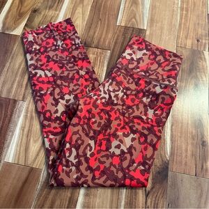 NWOT OFFLINE by Aerie GOALS 7/8 Hi-Rise Leggings. Leopard print. Sz Medium